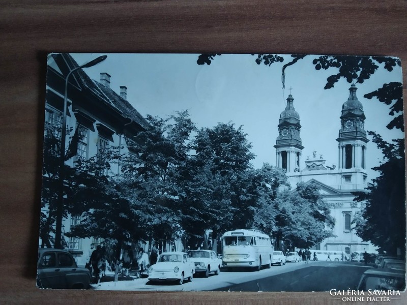 Pápa, main street, 1977