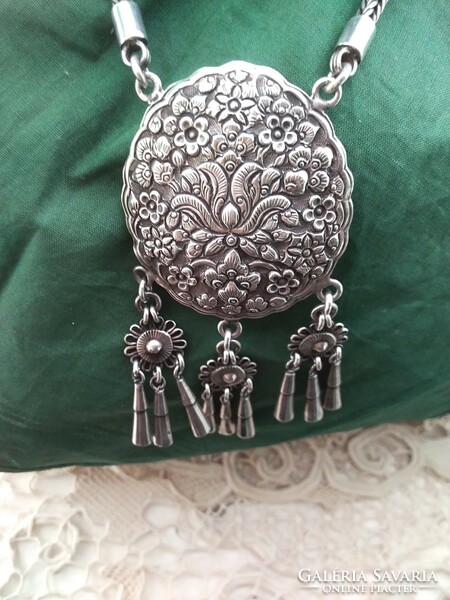 Special silver necklace