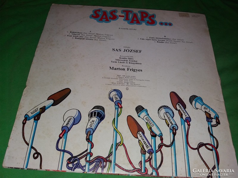 Old Eagle Applause Cabaret 1984. Lyrics - music vinyl lp LP in good condition according to the pictures