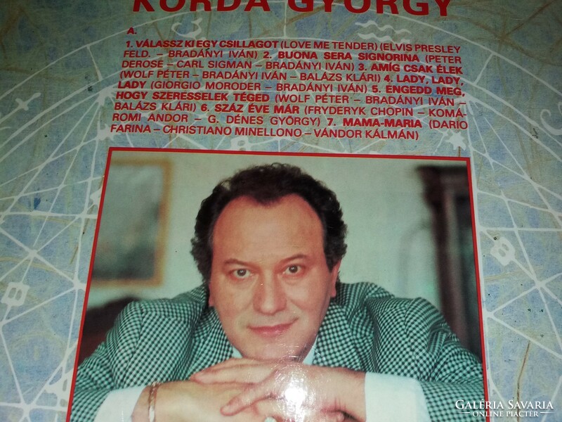 Old György Korda 1985. Choose a .. Music vinyl lp LP in good condition according to the pictures