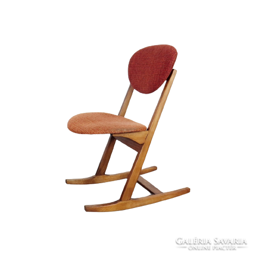 4 mid-century rocking chairs by Karel Vycital & Milos Sedlacek