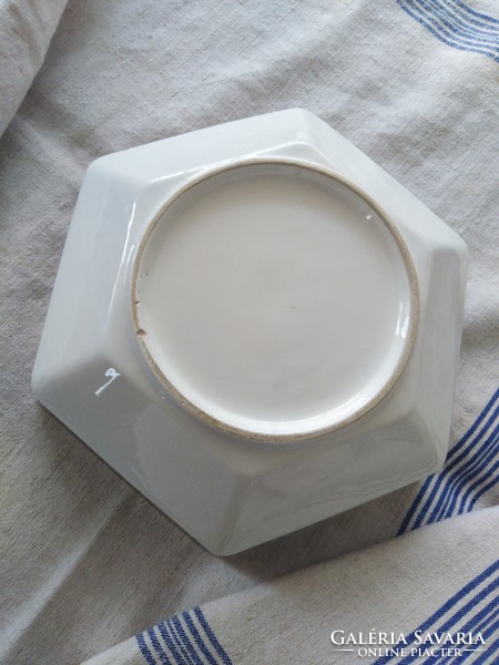 Secession style - ceramic bowl, tray, centerpiece