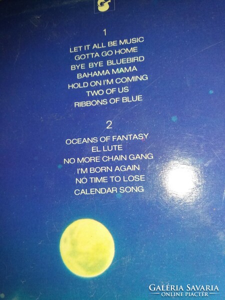 Régi BONEY M. 1980. OCEANS OF FANTASY zene bakelit LP nagylemez szép állapotban a képek szerint