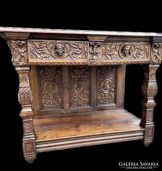 Renaissance style cabinet cabinet