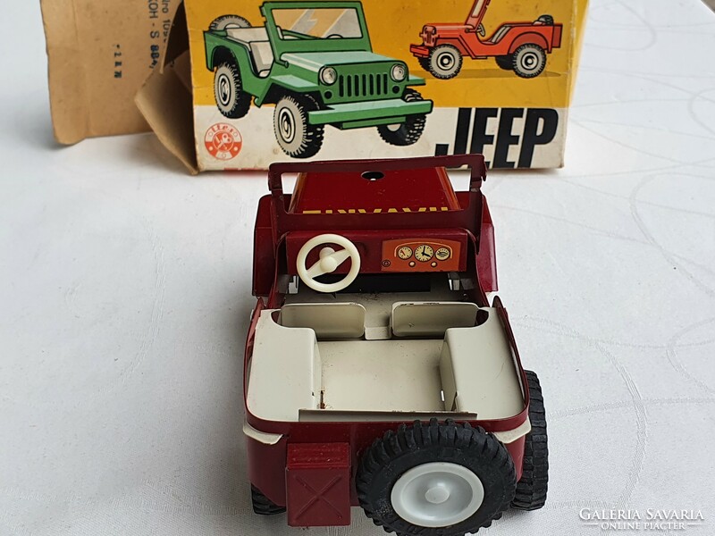 ITES Willys Jeep szép állapotban, dobozával, ritka színben, 1. tulajdonostól eladó