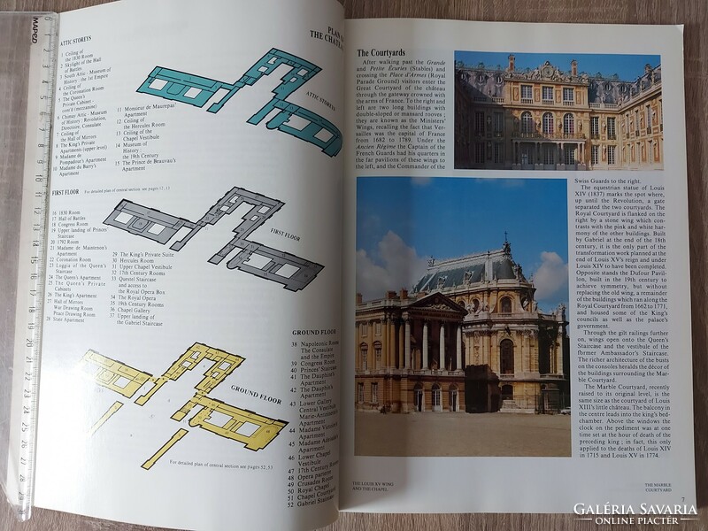 Daniel Meyer: Versailles - with pictures, descriptions - English book - 543