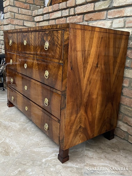 Antique Biedermeier dresser restored