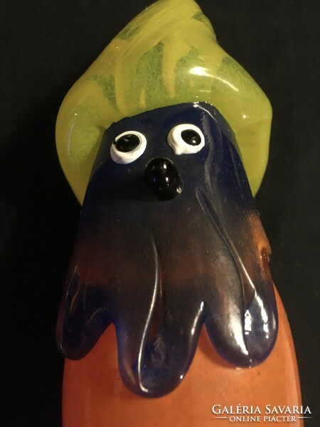 A special figure from Murano !! With cheerful colors!!! 20X7 cm!!!