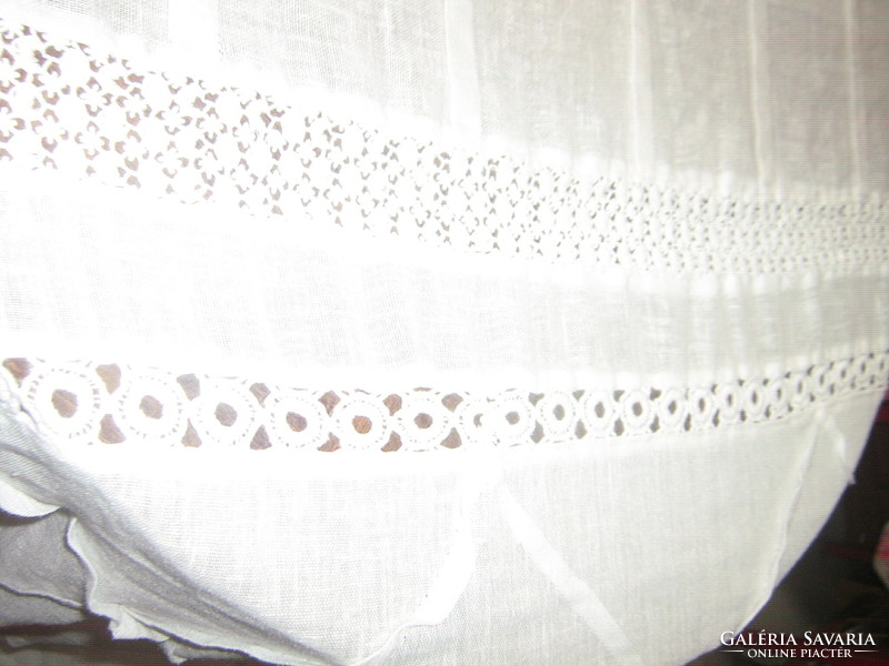 Beautiful vintage style lace curtain