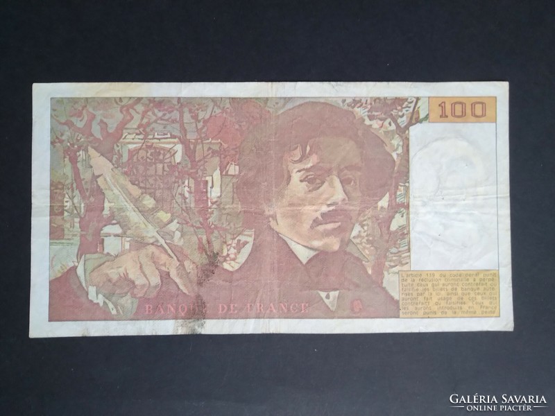 Franciaország 100 Francs 1990 F