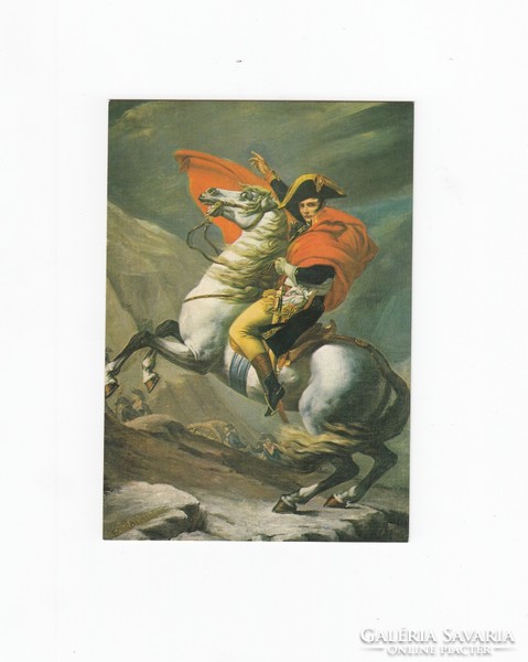 Napóleon művészi képeslap postatiszta
