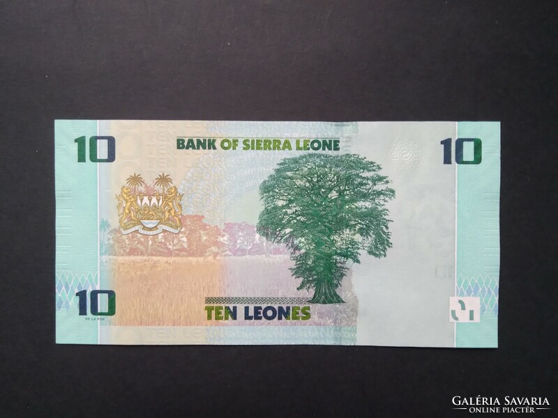 Sierra leone 10 leones 2022 unc