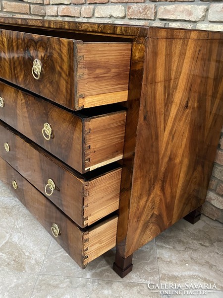 Antique Biedermeier dresser restored