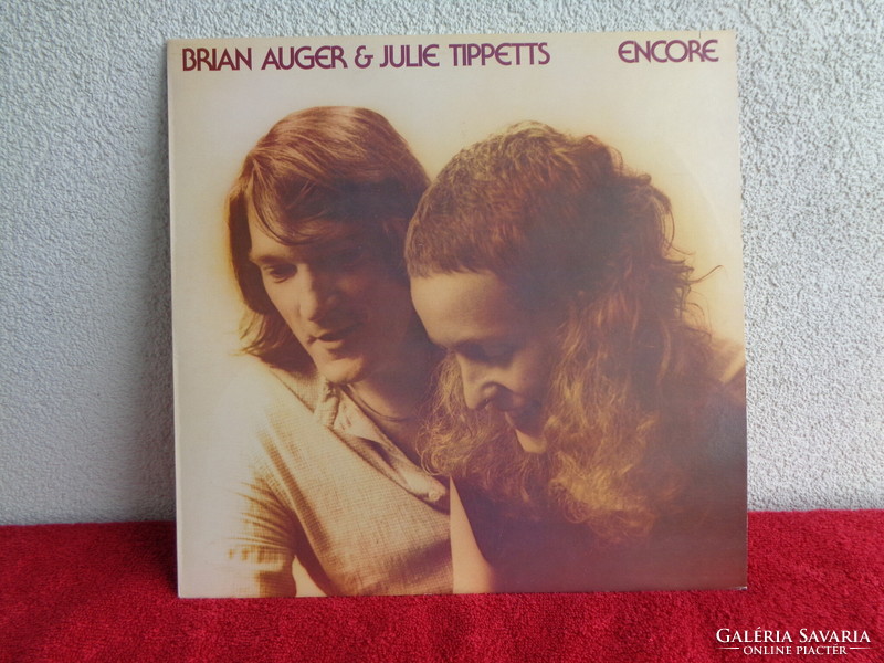 Brian Auger & JulieTippetts - Encore című lemeze eladó. Német kiadás. EX/EX állapotba.