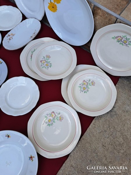 Alföld center offering mixed plates plates varia sundae deep plate cake plate