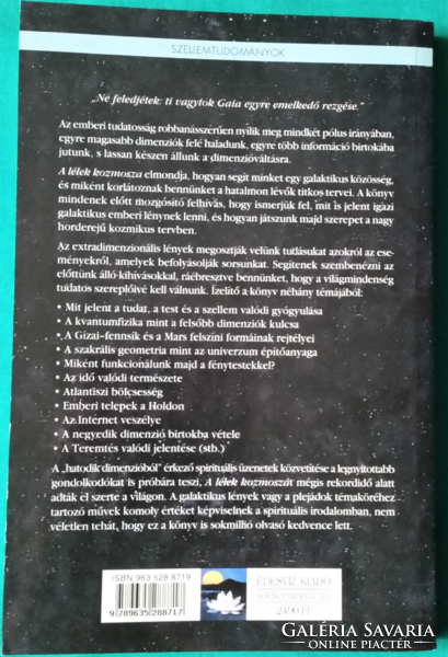 'Patricia Cori: A Lélek kozmosza - HATODIK DIMENZIÓS KULCSOK AZ UNIVERZUMHOZ - Paratudományok