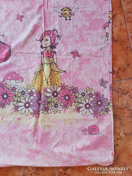 Pink fairy bedding set quilt pillow fairy