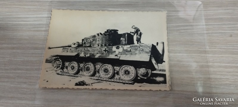 Eredeti Tigris tank fotó 2db