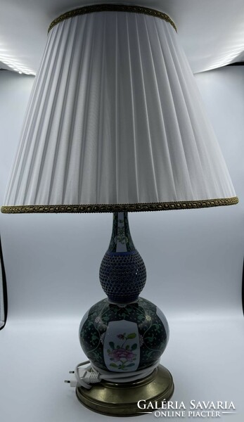 Herend siang noir pattern lamp