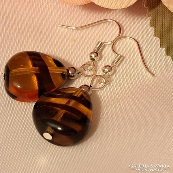 Antique Murano glass earrings