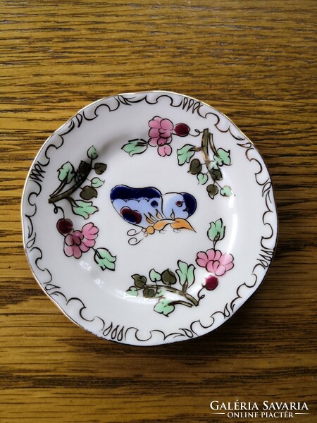 Zsolnay butterfly pattern mini plate