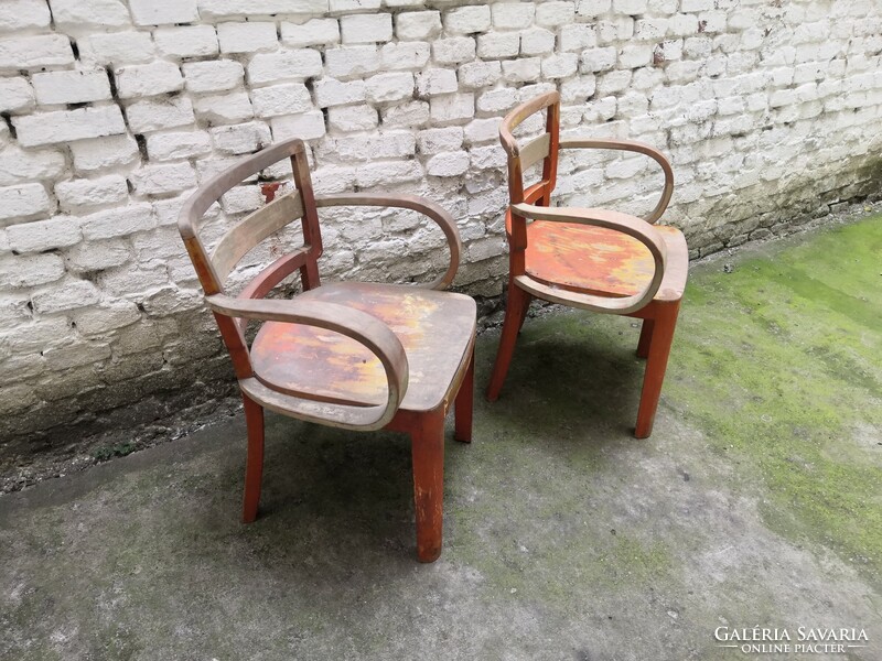 Louis Kozma style chair pair #072