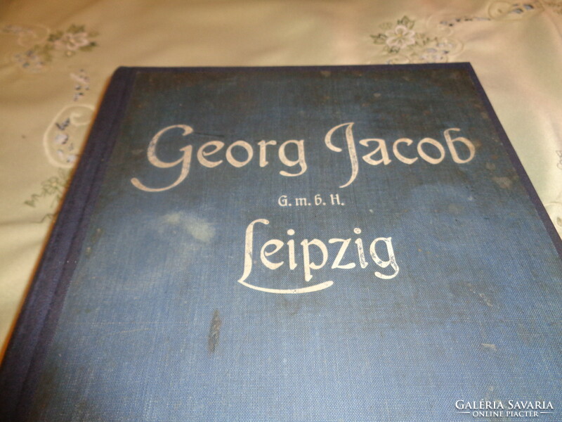 Georg jacob gmbh leipzig 1911. Catalogue.