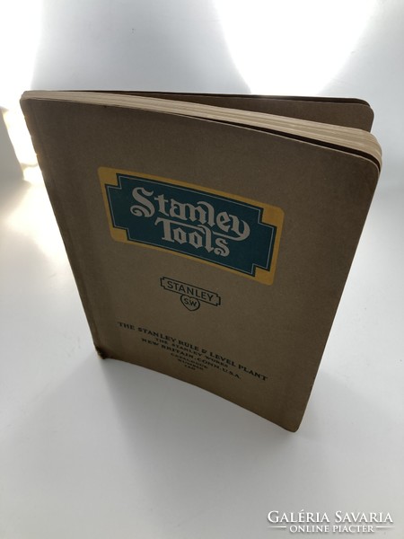 Stanley Tools képes antik szerszám árjegyzék, katalógus 1923-ból - gyűjtői példány