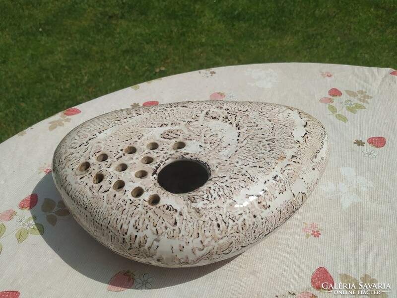 Kerezsi ikebana vase in the shape of pebbles, large size for sale!