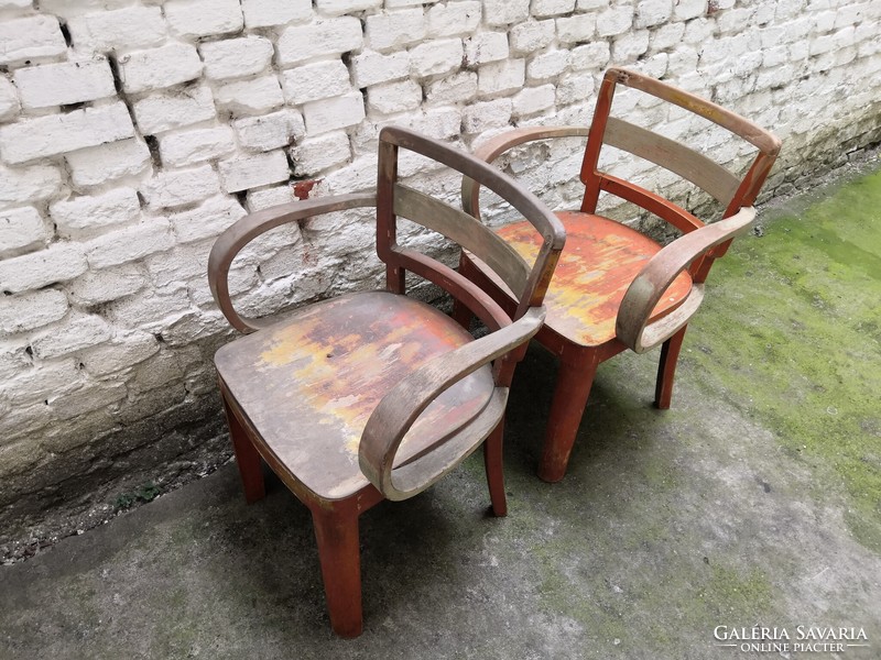 Louis Kozma style chair pair #072
