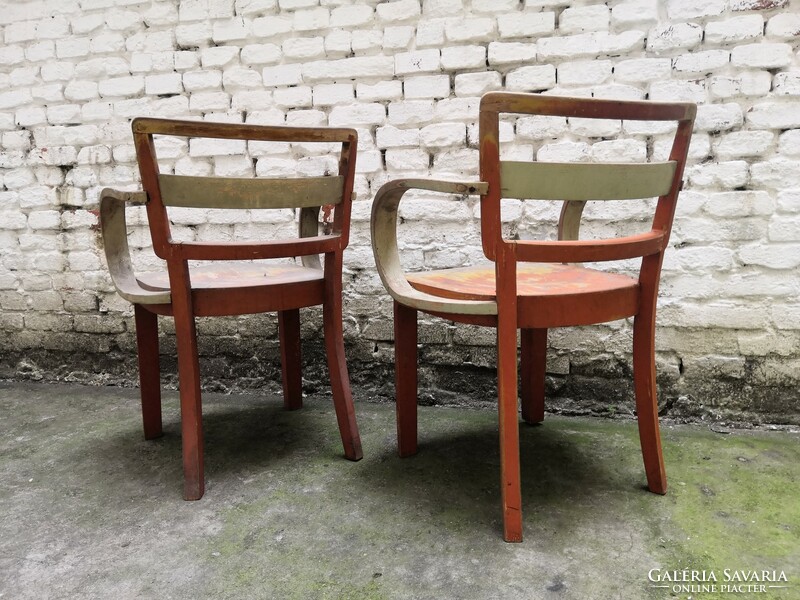 Louis Kozma style chair pair #072