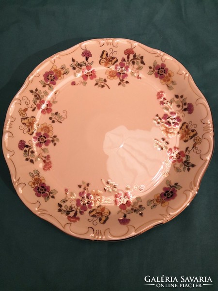 Flawless! Zsolnay butterfly pattern dessert plate 16.5 cm