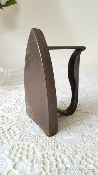 Antique French gendarmerie, cast iron iron