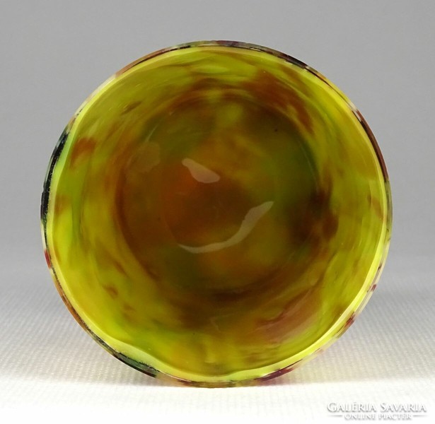 1J366 antique Murano blown glass cup