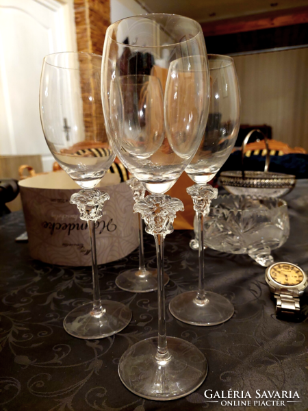 Versace 4db boros pohár
