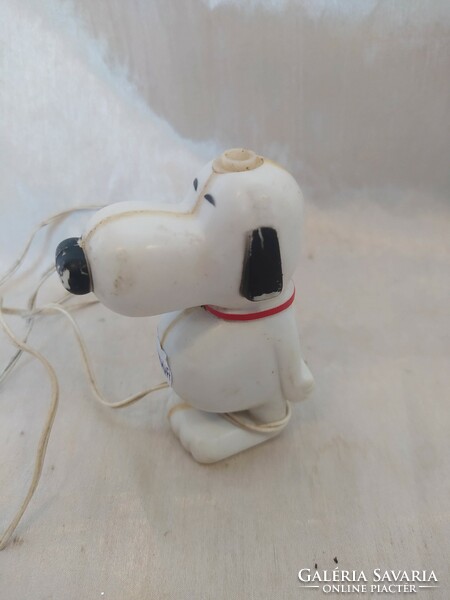 Retro plastic light-up snoopy