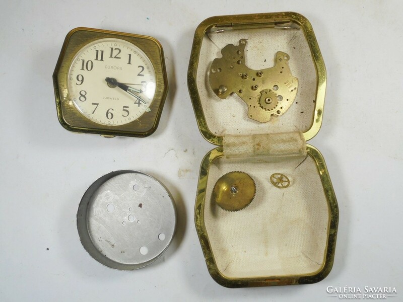 Retro old European brand German watch, pocket watch, collapsible, in its own case