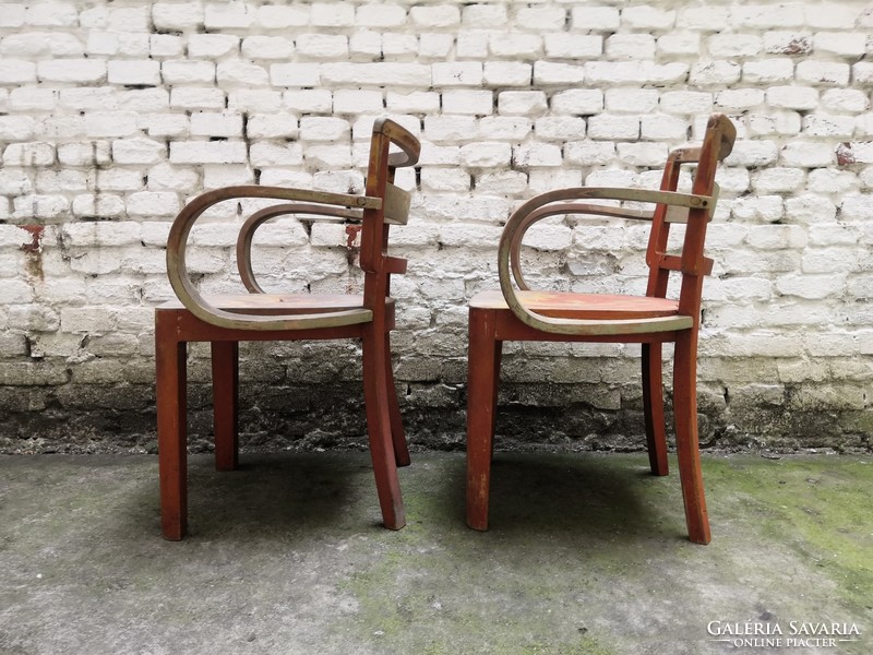 Louis Kozma style chair pair #072