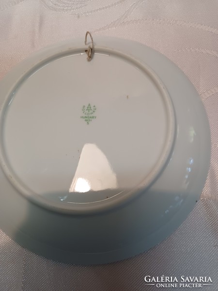 Hollóháza porcelain decorative plate 