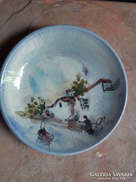 Hand-painted small plate
