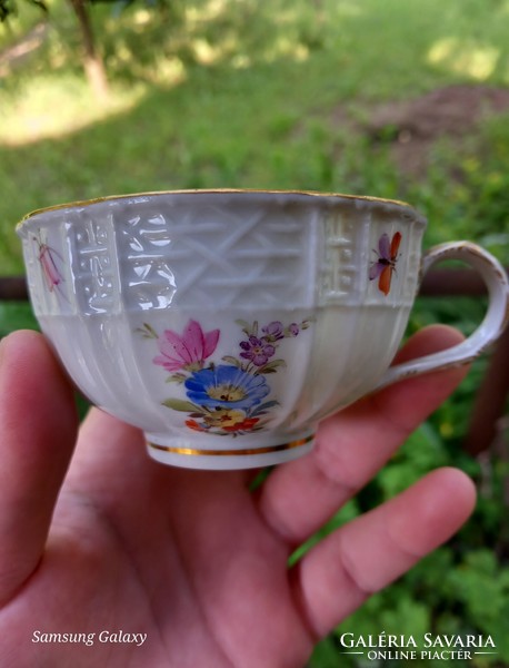 Meissen kávés csésze