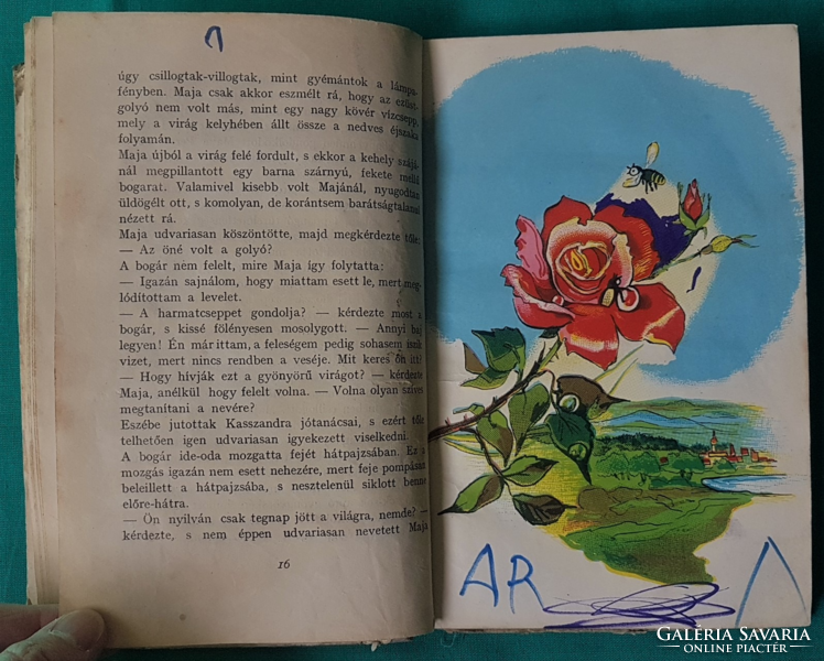 'Waldemar bonsels: maja a mehecske > children's and youth literature >scrawl