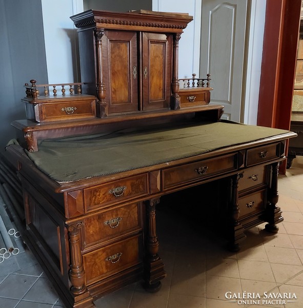 Antique old German desk