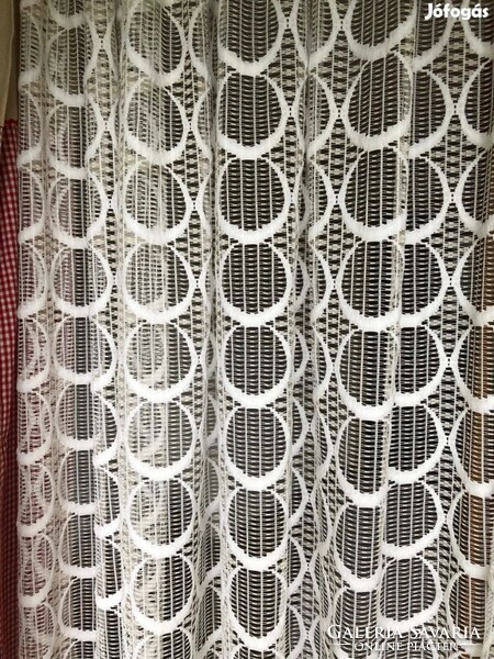 Lace curtain ready-made curtain translucent 2.40 m wide 2.31 m high