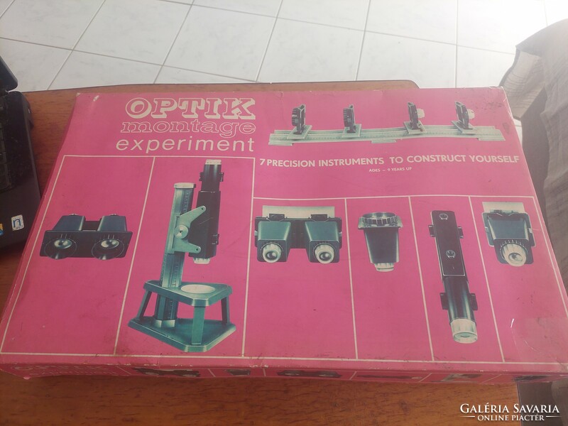Retro Optik Montage optikai játék(70-es évek)