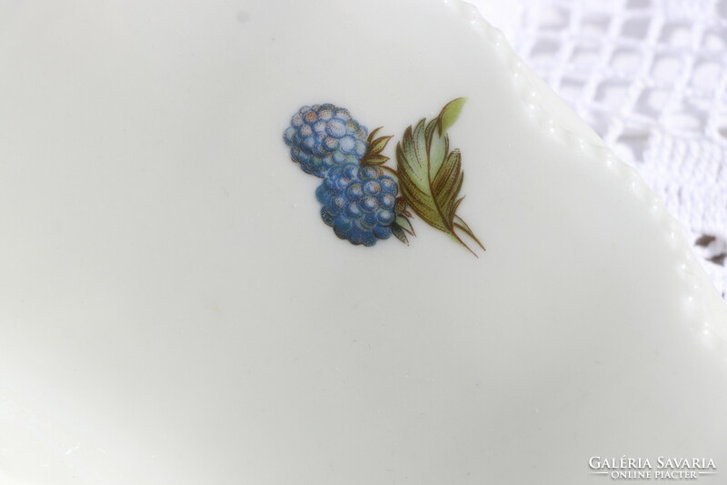 Porcelain fruit washer, filter bowl