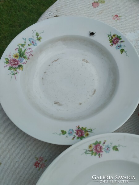 Alföldi porcelain deep plate 3 pieces for sale! For replacement