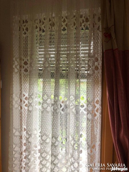 Lace curtain ready-made curtain