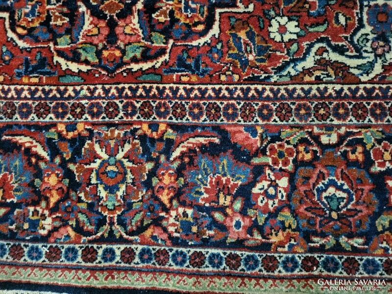Iranian antique hand-knotted 127x210 cm wool Persian rug ff_45