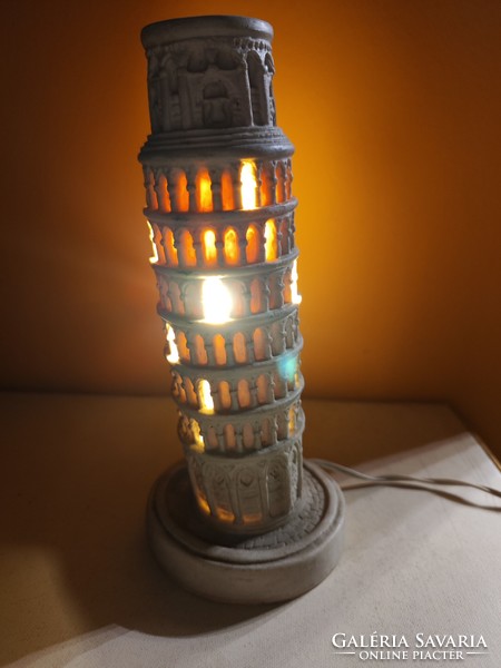 Vintage lamp (pisa tower)